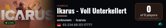 Ikarus - Voll Unterkellert live status badge