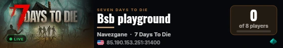 Bsb playground live status badge
