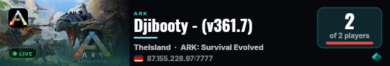 Djibooty - (v361.7) live status badge