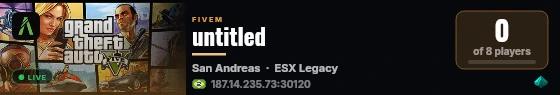 untitled live status badge