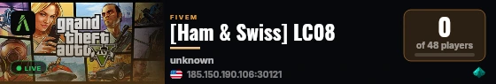 [Ham & Swiss] LC08 live status badge