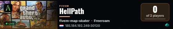 HellPath live status badge