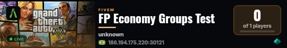 FP Economy Groups Test live status badge