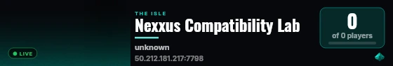 Nexxus Compatibility Lab live status badge