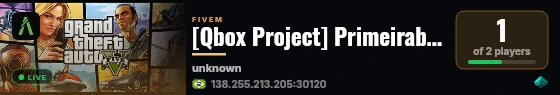 [Qbox Project] Primeirabase live status badge