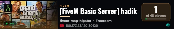 [QBCore Framework] wawa live status badge