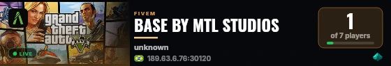 BASE BY MTL STUDIOS live status badge