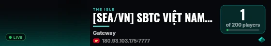[SEA/VN] SBTC VIỆT NAM - ISLE VOIP - NHIEU AI - discord.gg/PVN live status badge