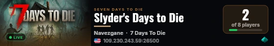 Slyder's Days to Die live status badge