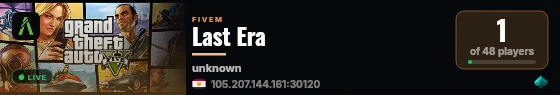 Last Era live status badge