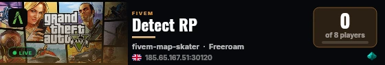 Detect RP live status badge