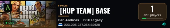  [HUP TEAM] BASE live status badge