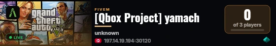 [Qbox Project] yamach live status badge