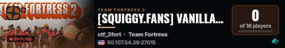 [SQUIGGY.FANS] VANILLA TF2 live status badge