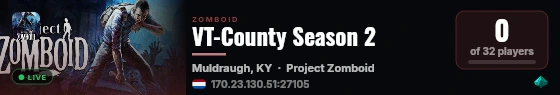 VT-County Season 2 live status badge