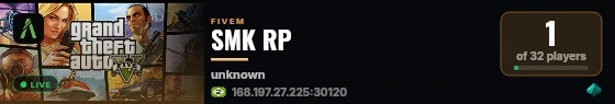 SMK RP live status badge