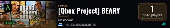 [Qbox Project] BEARY live status badge