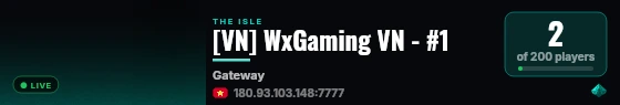 [VN] WxGaming VN - #1 live status badge