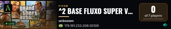 ^2 BASE FLUXO SUPER V3 🧩 ^7 | ✔️ BASE OTIMIZADA E INOVADORA ✔️ | 🌀 https://discord.gg/wzPgpUjCuk live status badge