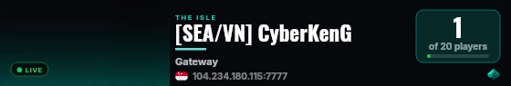 [SEA/VN] CyberKenG live status badge