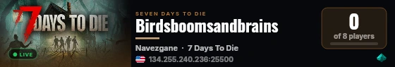Birdsboomsandbrains live status badge