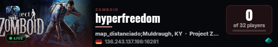 hyperfreedom live status badge