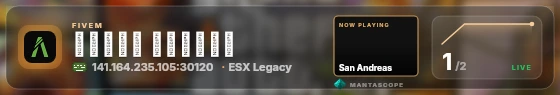 Glass badge preview
