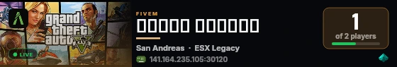 مقاطعة كراون live status badge