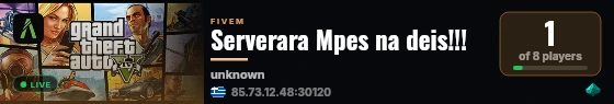 Serverara Mpes na deis!!! live status badge