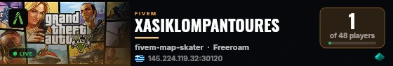 XASIKLOMPANTOURES live status badge