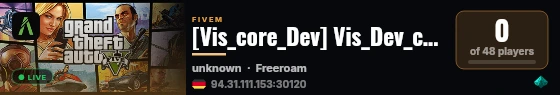 [Vis_core_Dev] Vis_Dev_core live status badge