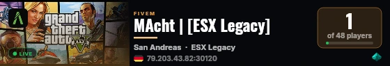 MAcht | [ESX Legacy] live status badge