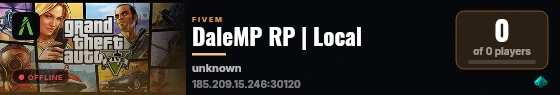 DaleMP RP | Local live status badge