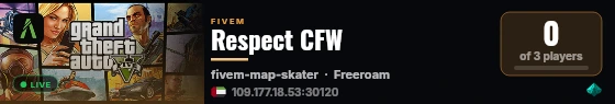 Respect CFW live status badge