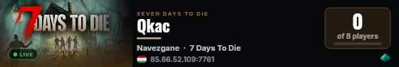 Qkac live status badge
