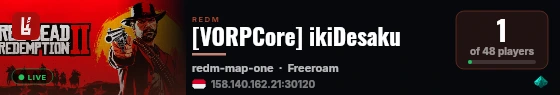 [VORPCore] ikiDesaku live status badge