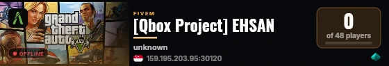 [Qbox Project] EHSAN live status badge
