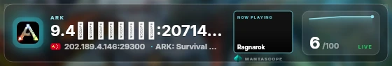 Glass badge preview