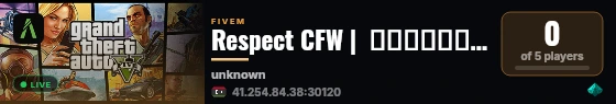 Respect CFW |  ريسبكت بدون تفعيل live status badge