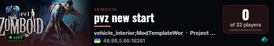 pvz new start live status badge