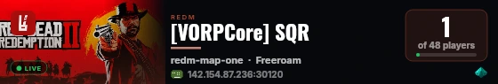 [VORPCore] SQR live status badge