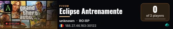 Eclipse Antrenamente live status badge