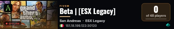 Beta | [ESX Legacy] live status badge
