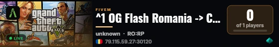 ^1 OG Flash Romania -> CO-Fondator FREE -> TX FREE ^7 live status badge