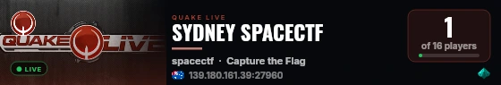 SYDNEY SPACECTF live status badge