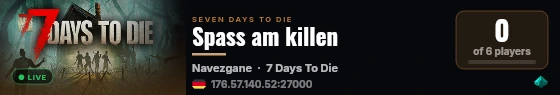 Spass am killen live status badge