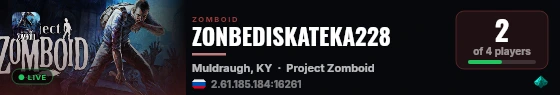 ZONBEDISKATEKA228 live status badge