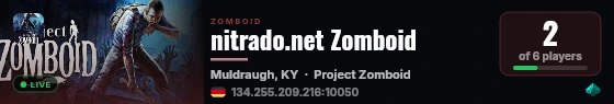 nitrado.net Zomboid live status badge