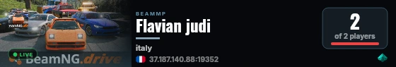 Flavian judi live status badge