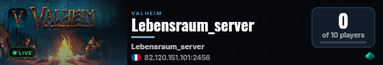 Lebensraum_server live status badge